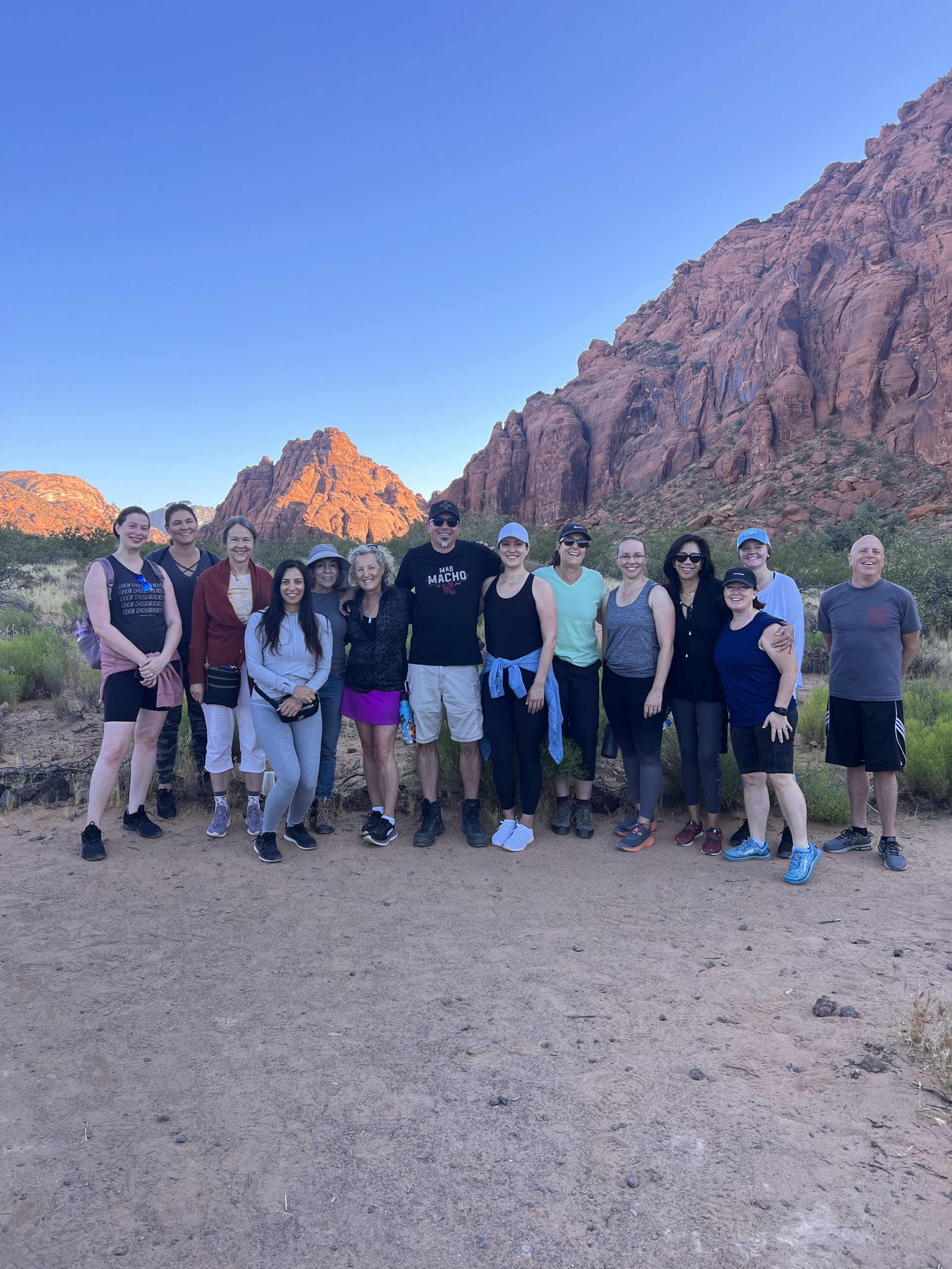 Hiking and Networking in the Spa and Wellness Industry at Red Mountain in Irvin, UT